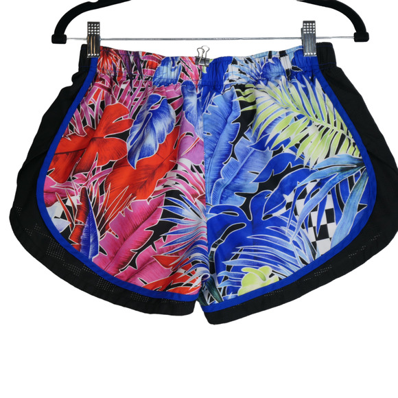 Nike Blue Shorts Womens Medium Stretch Pockets Lined Elastic Waist Active - Picture 7 of 10